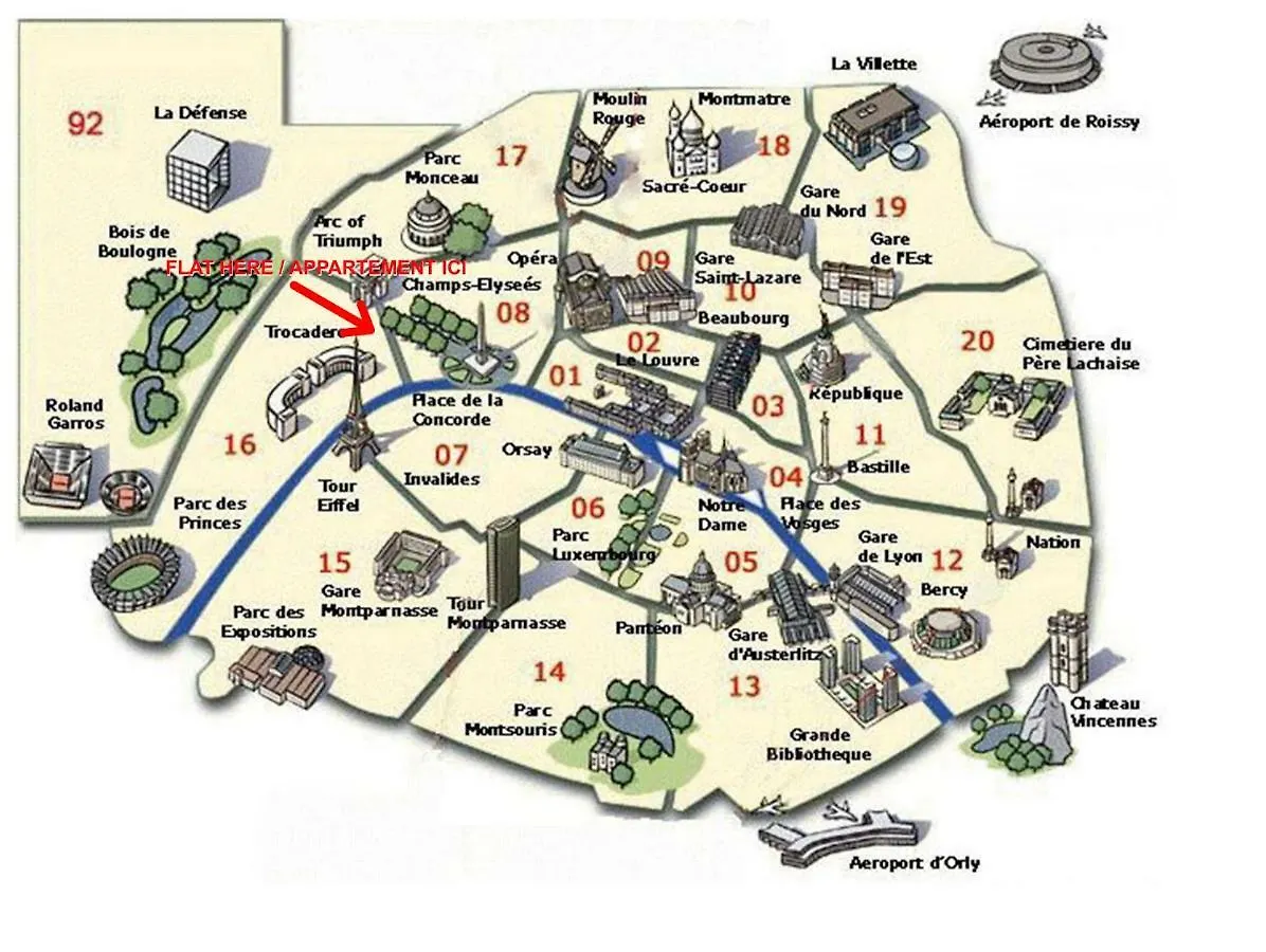 Apartment Cosy Appartment Arc De Triomphe Champs Elysees Paris